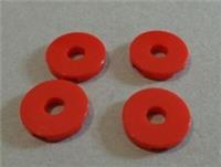 LEGO 15535/6102138 Round Tile 2x2 W Hole in Centre Red x4 Parts & Pieces**
