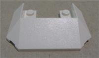 LEGO Part 13269 4365 6476675 slope 45 6x4 train roof White x1