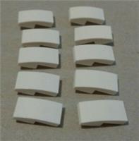 LEGO 11477 - 6034044 Curved 1X2 PLATE W/BOW White x10 **