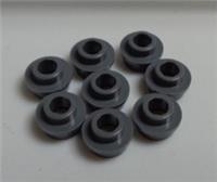 LEGO Parts 85861 - 28626 - 6231765 Studs 1x1 W/ Hole Dark Stone Grey x8