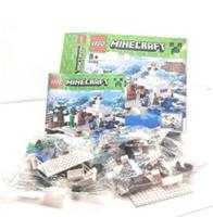 LEGO Minecraft: The Snow Hideout (21120) Complete Set bags still sealed