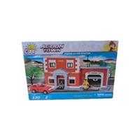 Cobi Fire Station Building Blocks Bricks Kids Car Minifigures 330 Piece Age 5+