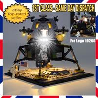Creator NASA Apollo 11 Lunar Lander Building Blocks LED Light Kit For Lego-10266