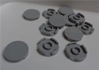 LEGO 14769 - 6052200 ROUND FLAT TILES 2x2 Medium Stone Grey x12 Pieces & Parts**
