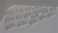 LEGO Parts & Pieces 87552 - 6253231 Wall Element 1x2x2 Clear x10