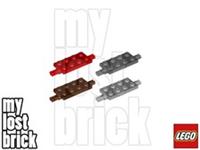 LEGO - Part 30157 - Plate 2x4 with Pins on Ends + NEW + SELECT COLOUR / QUANTITY