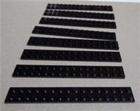 LEGO Parts & Pieces 4282 428226 Plate 2X16 Black x8