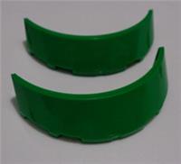 Lego 62360 35299 6467869 Windscreen 3 x 6 x 1 Curved Dark Green x2