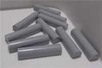 Lego Parts 79756 6402876 PLATE 1X4X2/3, OUTSIDE BOW Medium Stone Grey x10