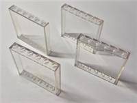 LEGO 35286 Panel 1x6x5 Transparent Clear Pack of 4 BRAND NEW.