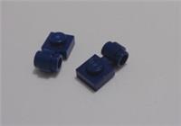 LEGO 6328107 4081 41632 1x1 Lamp holder Earth Blue x2 Bricks & Parts & Pieces