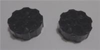 LEGO Part Number 98585 - 6186133 Weapon Barrel Black x2