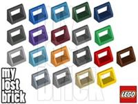 LEGO - Part 2432 - Tiles 1x2 with Handle (MULTIPACK) + NEW + SELECT COLOUR