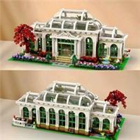 The Botanical Garden + 12 Mini Figures 21353 Replica Building Blocks
