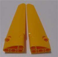 LEGO TECHNIC 64681 64393 Right/Left Panel 3x11 Yellow Orange x1 Pair