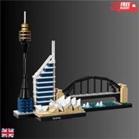 *NEW* UNBRANDED 21032 MOC Architecture Sydney Building Blocks Set Gift Toy