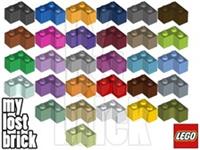 LEGO - Part 2357 - Bricks 2x2 Corner (SINGLE) + NEW + SELECT COLOUR / QUANTITY