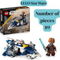 LEGO Star Wars Plo Koon's Jedi Starfighter Microfighter 75400 89 Pieces