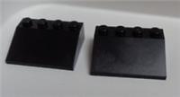 LEGO Parts 3297 329726 Slope 33 3x4 Black x2