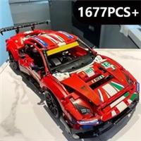 MOC Technic Ferrari 488 GTE Building Set brand new unopened