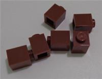 Lego - 3005 - 4211242 1x1 Brick Reddish Brown x6 Pieces/Parts**