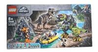 Lego Jurassic World T. Rex vs Dino-Mech Battle. Brand New Sealed Rebirth 75938