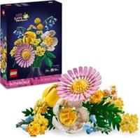 LEGO Botanicals Petite Sunny Bouquet - Faux Flowers Set w/Artificial...