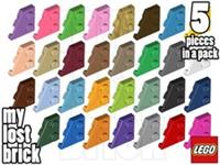 LEGO - Part 24299 - Wedge Plate 2x2 Left (Pack of 5) + NEW + SELECT COLOUR