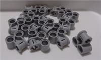 LEGO TECHNIC Parts&Pieces 6280396 - 32291 Cross Block 2X1 Medium Stone Grey x14