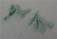 LEGO 90540 Sand Green Minifigure Ski Pole 3L Handle x8 Bricks & Pieces & Parts