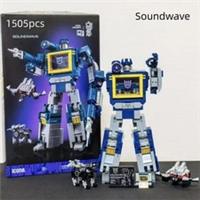 Transformers: Soundwave (10358) 1505PCS Building Blocks High-Quality ABS Kit