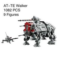 AT-TE Walker Building Block Set | Lego Star Wars Compatible Sci-Fi Vehicle Kit