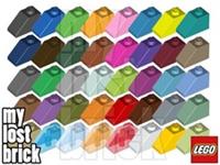LEGO - Part 3040 - Slopes 1x2 45 (MULTIPACK) + NEW + SELECT COLOUR / QUANTITY