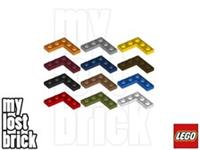 LEGO - Part 77844 - Plate 3 x 3 Corner (SINGLE) + NEW + SELECT COLOUR / QUANTITY