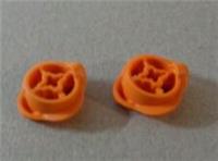 LEGO TECHNIC 35188 6227330 Bright Orange Gear Changeover Rotary Catch x2**