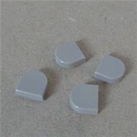 Lego Part 24246 - 6250597 1/2 Circle Flat Tile 1x1 Medium Stone Grey x4