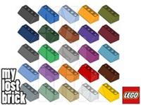 LEGO - Part 3037 - Slopes 2x4 45 (MULTIPACK) + NEW + SELECT COLOUR / QUANTITY