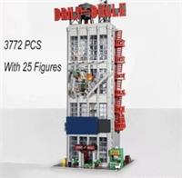 Daily Bugle Style Tower 3772pcs Unbranded Superhero Building Set With 25 Figures