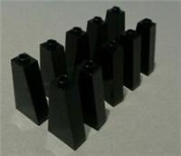 LEGO 4460 - 446026 Slope Brick 1X2X3 Black x10 Creator Expert & Pieces & Parts