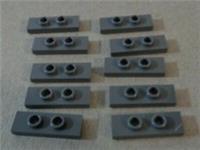 LEGO 34103 - 6343852 1x3 Tile With 2 Studs Dark Stone Grey x10 Pieces & Parts
