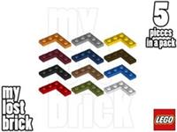 LEGO - Part 77844 - Plate 3 x 3 Corner (Pack of 5) + NEW + SELECT COLOUR