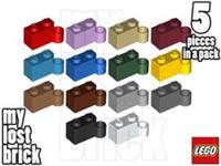 LEGO - Part 3831 - Hinge Brick 1x4 Base (Pack of 5) + NEW + SELECT COLOUR