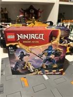 LEGO Ninjago 71805 Dragons Rising Jay's Mech Battle (Missing Wolf Mask Warriors)