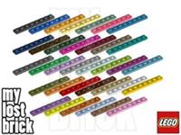 LEGO - Part 3460 - Plates 1x8 (MULTIPACK) + NEW + SELECT COLOUR / QUANTITY