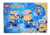 Lego Minions: Brick-Built Minions and Their Lair. Brand New Sealed Retired 75551