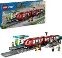 LEGO City 60423 Downtown Streetcar and Station 811 Pcs Ages 7+ 6 Minifigs New