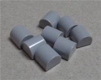 LEGO Parts 49307 6262085 Brick 1x1x2/3 No Studs Curved Top Medium Stone Grey x8