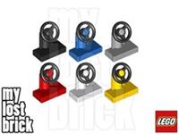 LEGO - Part 3829c01 / 73081 - Steering Wheel 1x2 (MULTIPACK) +NEW +SELECT COLOUR