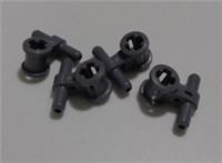 LEGO 53895 6265669 Bush W/Connecting Piece Dark Stone Grey x4 Pieces & Parts **