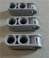LEGO TECHNIC 6273724 - 42003 Cross Block 3M Medium Stone Grey x3 Parts & Pieces*